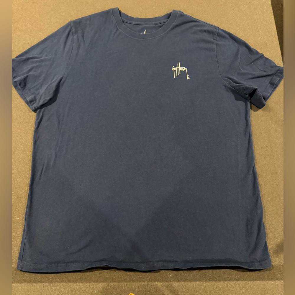 Guy Harvey Graphic Short Sleeve T-Shirt - Mens XXL - Picture 3 of 8